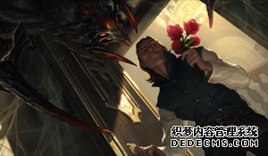 《英雄联盟》欧服部分壁纸/原画和谐 金克斯短裤加长