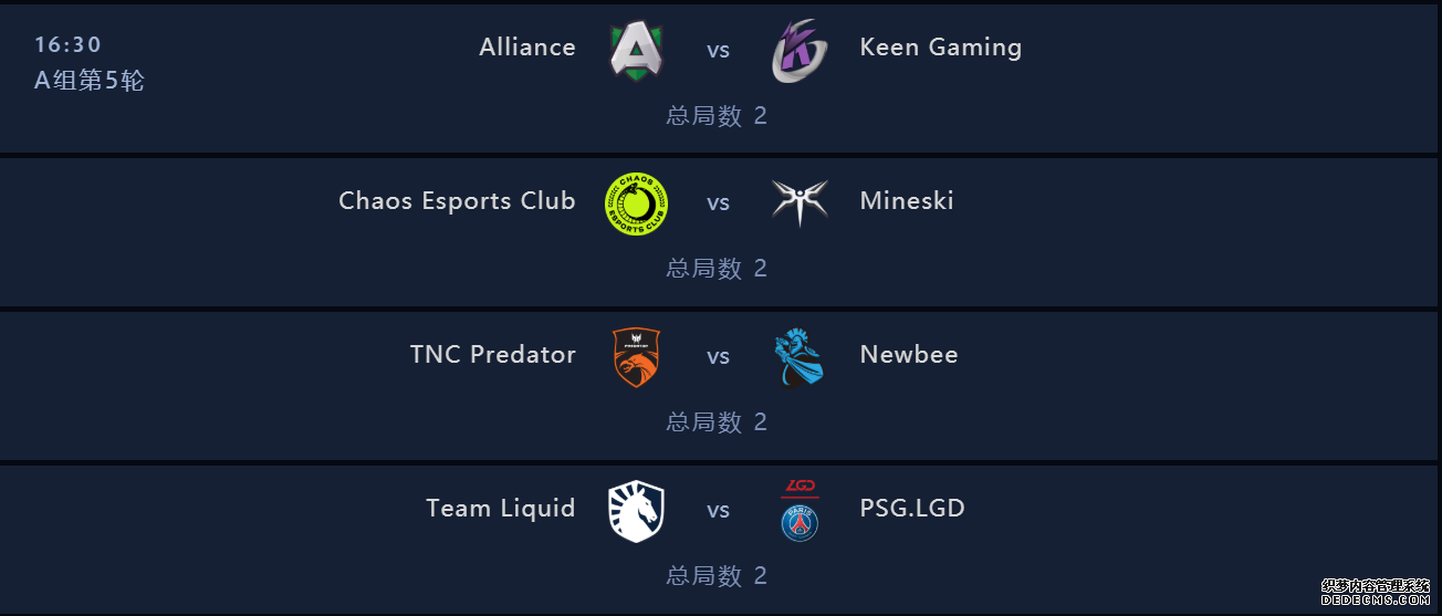 2019DOTA2国际邀请赛小组赛首日 Secret、VG小组领跑