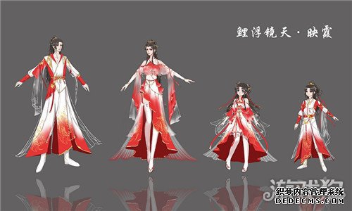 网页私服游戏同人外装设计大赛作品赏 明妆丽服夺春晖