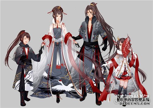 网页私服游戏同人外装设计大赛作品赏 明妆丽服夺春晖