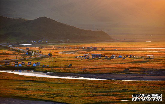 在川西北生态示新开网页游戏公益服范区,有一片“候鸟天堂”