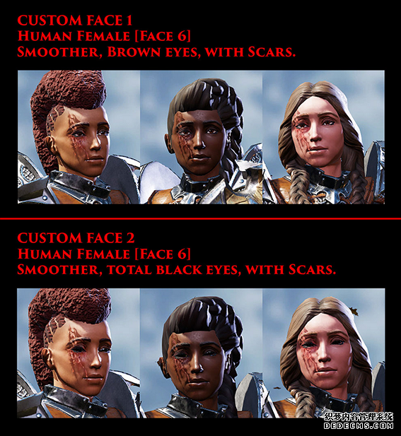 耐玩的网页游戏原罪2更年轻光泽人物美化包MODv7