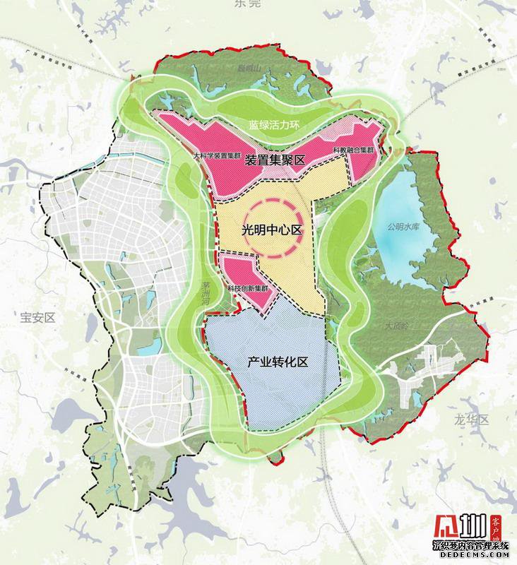 深圳光明科学城规划方案公布 将打造“一主两副”“一心两区”空
