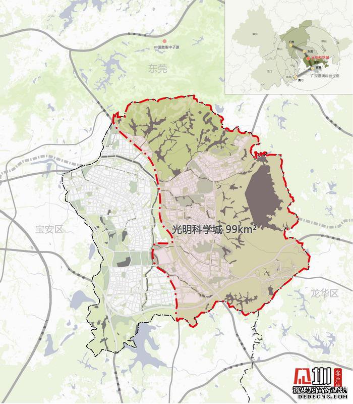 深圳光明科学城规划方案公布 将打造“一主两副”“一心两区”空