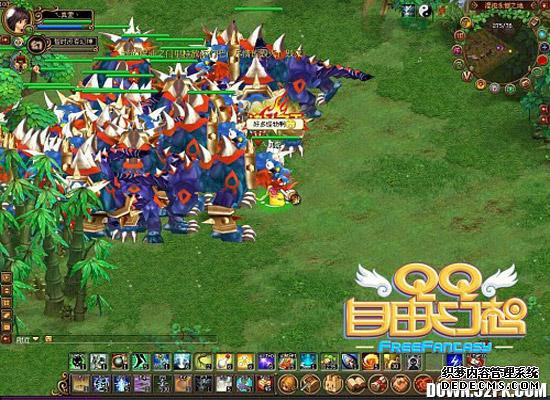 QQ自由幻想游戏截图2
