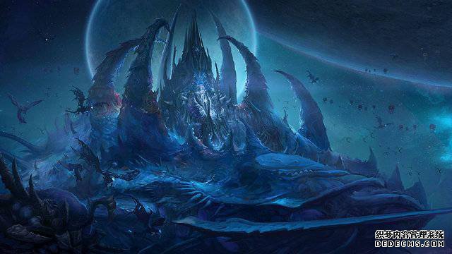 《风暴英雄》官推发布新图:虫族风格的冰封王座与艾瑞达风格的亚