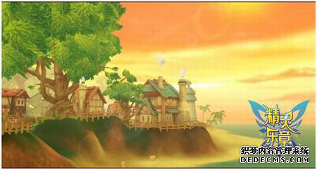 《奇迹页游》唯公益网页游戏网页游戏美可爱场景 犹如童话仙境