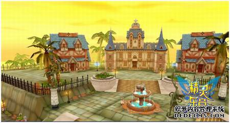 《奇迹页游》唯公益网页游戏网页游戏美可爱场景 犹如童话仙境