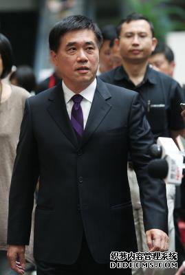 郝龙斌辞国民党副主席为台北败选负责